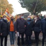 The Andalusian Regional Government attends the demonstration in Madrid in defence of the agricultural sector.