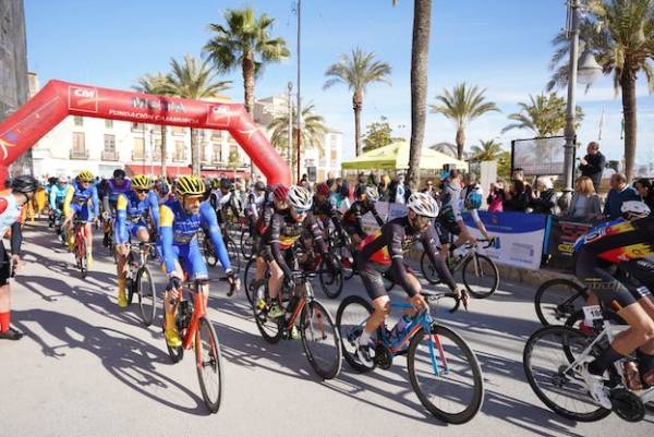 22_04_04_Francisco Torrella and Cecile Riboleau, winners of the Tour of Almeria