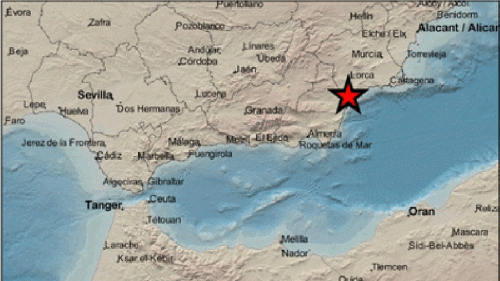 A 3.5 magnitude earthquake shakes Águilas, Puerto Lumbreras and Lorca