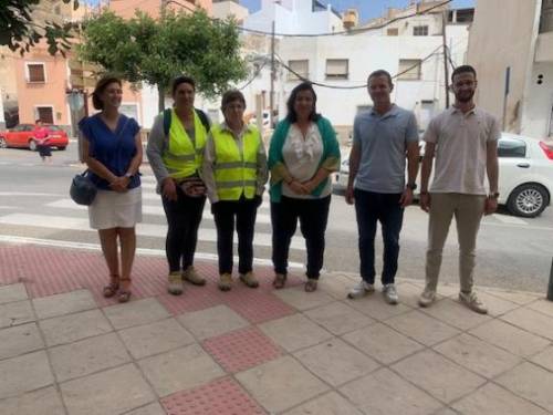 The Provincial Council renovates public spaces and generates more than 3,000 jobs in Purchena, Suflí and Sierro