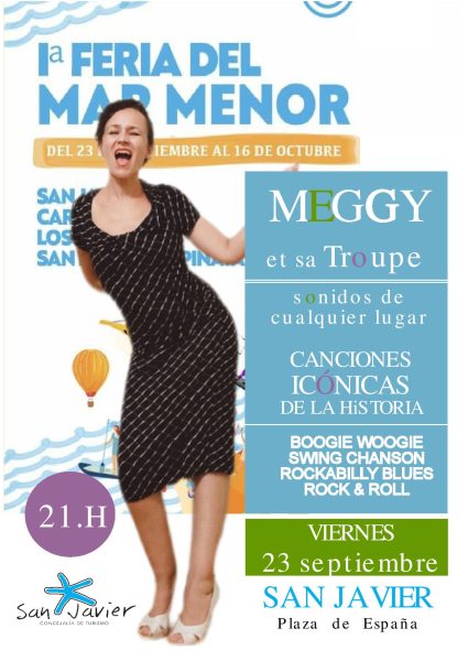Mar Menor Fair concert poster