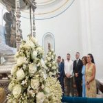 The delegate of the Government attends the Holy Mass in honor of the Virgin of Saliente