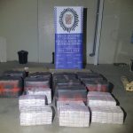 The Local Police of Huércal-Overa seize 490 kilos of hashish inside a warehouse