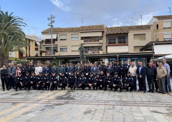 The Local Police of San Javier celebrated their patron saint, San Gregorio Magno