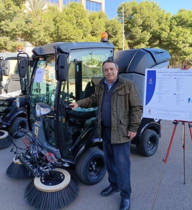 Sweepers and dumpers for Líjar, Lúcar, Laroya, Partaloa, Purchena and Oria