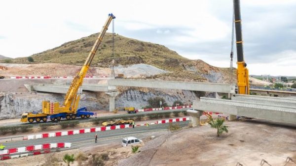 The section that will connect the Almanzora dual carriageway with the A-7 is already 63% completed