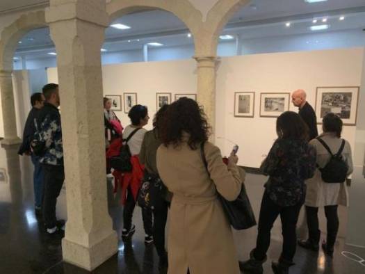 The CAF organises visits and workshops to the 'Siquier Collection' exhibition
