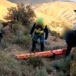 The Guardia Civil coordinates the rescue of the paraglider who died in the Sierra Alhamilla accident.