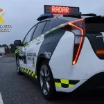 The Guardia Civil investigates the driver of a vehicle for driving at 191 km/h on the La Manga road.