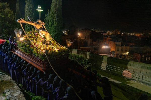 Spain's first Easter Week procession has already made its way through the streets of Cartagena