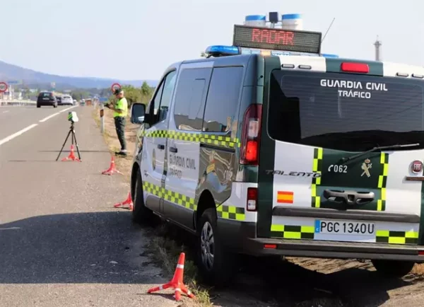 Speed control GUARDIA CIVIL