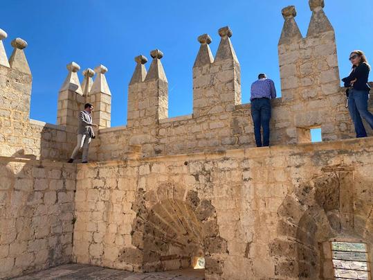 Progress on the project to restore the Castle of Vélez Blanco