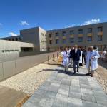 The ICU of the Santa Lucía hospital opens an outdoor area for patients and their families