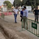Improvements to the sewage system and pavements around the new municipal car park in San Javier